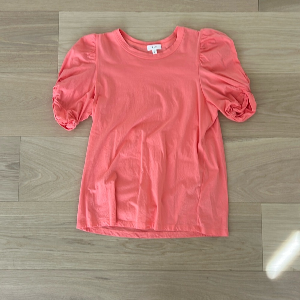 Worn once ALC twisted sleeve t shirt size medium